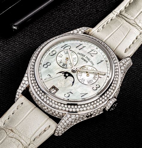 patek philippe geneve mother of pearl|PATEK PHILIPPE. A LADY'S 18K GOLD, DIAMOND AND .